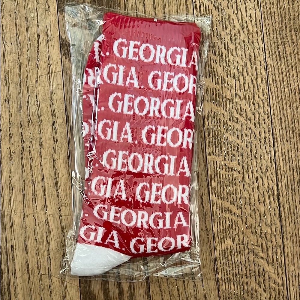 University of 'GEORGIA' Logo Socks